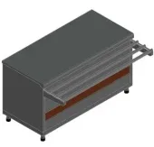 Купить прилавок abat пгн-70км-03 арт.21000802118 кашир. для горячих напитков нейтр.стол (без полок) в Москве – цена завода, доставка до двери | RuOborudovanie.ru