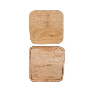 Блюдо деревянное 25,5Х25,5СМ Buffet Wood Zcawwbm1 – купить по цене завода
