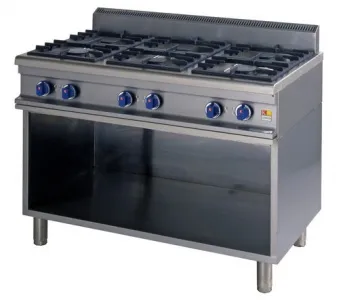 Плита 6 конфорочная Kogast PS-T69/PM ГАЗ 900 серии – купить по цене завода