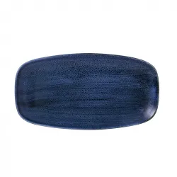 Купить блюдо прямоугольное chefs 35,5х18,9см, без борта, stonecast plume, цвет ultramarine plulxo141 – цена от завода, доставка до двери | RuOborudovanie.ru
