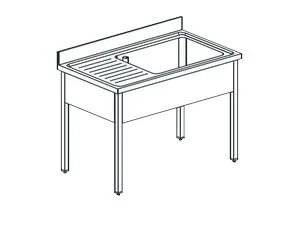 Ванна котломоечная Apach Chef Line Lp167-85Lw – купить по цене завода