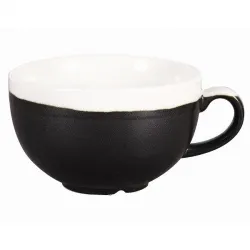 Купить чашка cappuccino 227мл monochrome, цвет onyx black mobkcb201 – цена от завода, доставка до двери | RuOborudovanie.ru