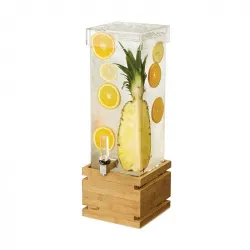 Купить диспенсер для сока rosseto beverage ld179, 7,6л 18,4х18,4см h59,7см, бамбук/акрил в Москве – цена завода, доставка до двери | RuOborudovanie.ru