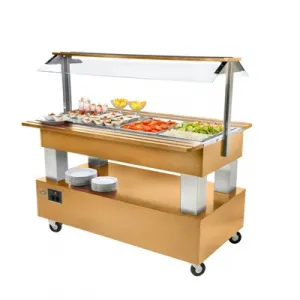 Салат-бар тепловой Roller Grill SB 40 C светлый дуб – купить в Москве по цене завода