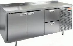 Купить стол холодильный hicold gn 2222/tn – цена от завода, доставка до двери | RuOborudovanie.ru