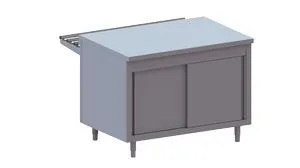 Прилавок нейтральный Apach Chef Line Lun820C – купить в Москве по цене завода