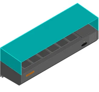 Витрина для ингридиентов Hicold VRTG1425 для стола Hicold Pz4 – купить в Москве по цене завода