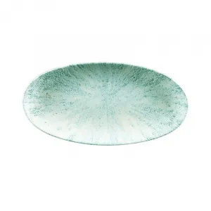 Блюдо овальное Chefs 29,9Х15СМ, без борта, цвет Stone Aquamarine, Studio Prints Stamov301 – купить по цене завода