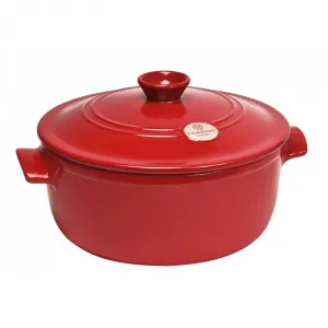Кастрюля керамическая 5,3Л D28,5См, серия Flame, цвет гранат 455334 – купить в Москве по цене завода