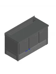 Стол для салатов Hicold Sle1-111Gn б. Крышк. (+2/+10) – купить в Москве по цене завода