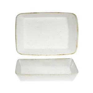Форма для запекания 38Х25СМ H6,2См 3,5Л, Stonecast Hints, цвет Barley White Shwhrlbd1 – купить в Москве по цене завода