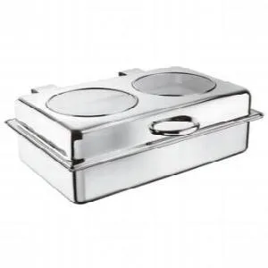 Чафинг-диш Paderno 58172-54 с крышкой 10л, 57Х47Х18см, сталь – купить в Москве по цене завода