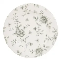Купить тарелка мелкая 17см vintage prints, цвет grey rose chintz rcgvp651 – цена от завода, доставка до двери | RuOborudovanie.ru