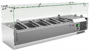 Витрина холодильная настольная Cooleq Vrx 1200/330 – купить в Москве по цене завода