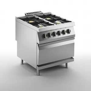 Плита газовая 4 конфорочная 900 серии Apach Chef Line SLRRG89FE – купить по цене завода