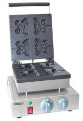 Вафельница Airhot WBBF-4 Butterfly бабочка 253х253мм, чугун, электр.настольн. – купить в Москве с доставкой Купить вафельница airhot wbbf-4 butterfly бабочка 253х253мм, чугун, электр.настольн. в Москве – цена завода, доставка до двери | RuOborudovanie.ru
