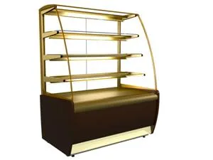 Витрина кондитерская Полюс K70 Vm 0,9-1 0012-0109 (ВХСв-0,9Д Carboma) корич.-Золотой 1801490P – купить по цене завода