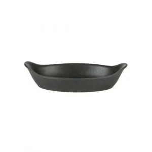 Форма для запекания овальная 25СМ, с ручками, керамика, Rustico Carbon C31202 – купить в Москве по цене завода