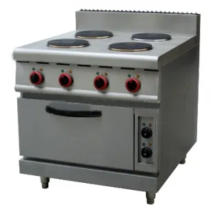 Плита электрическая Kocateq ZHTT4 c 4 конфорками с духовым шкафом, напольная – купить по цене завода