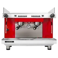Кофемашина Sanremo Zoe Competition Tall 2 гр. 220В автомат бело-красная – купить в Москве с доставкой Купить кофемашина sanremo zoe competition tall 2 гр. 220в автомат бело-красная в Москве – цена завода, доставка до двери | RuOborudovanie.ru