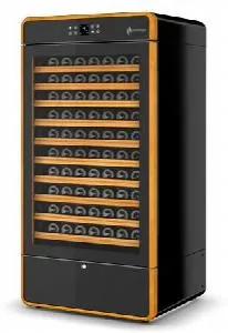 Шкаф винный Enofrigo I.Am H1600 стат. черный Рамка светл. Дер. Компл. Ящ. M1S1Nc+Ga8901/011 – купить по цене завода