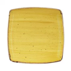 Тарелка мелкая квадратная 26,8СМ, без борта, Stonecast, цвет Mustard Seed Yellow Smssds101 – купить в RuOborudovanie.ru с доставкой до двери Купить тарелка мелкая квадратная 26,8см, без борта, stonecast, цвет mustard seed yellow smssds101 – цена от завода, доставка до двери | RuOborudovanie.ru