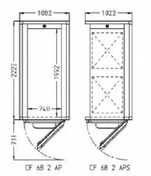 Камера расстоечная Pavailler Cf 68 2 Aps 60X80 1дверь/2тележки – купить в Москве с доставкой Купить камера расстоечная pavailler cf 68 2 aps 60x80 1дверь/2тележки в Москве – цена завода, доставка до двери | RuOborudovanie.ru
