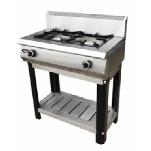 Плита газовая Grill Master Ф2ЖТЛПГ(п) ГАЗ (50018) на подставке 2конф. усилен.18кВт – купить в Москве по цене завода
