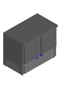 Стол с охлаждающим шкафом Hicold Sne 22/Tn O – купить в Москве по цене завода