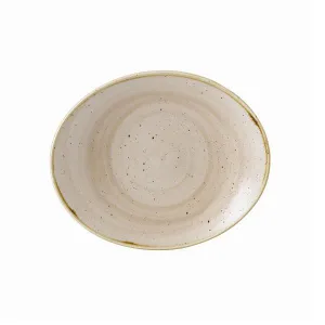 Блюдо овальное 19,2СМ, без борта, Stonecast, цвет Nutmeg Cream Snmsop71 – купить по цене завода