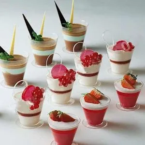 Набор емкостей для десерта 70МЛ D65Мм H55Мм, 100шт., Пластик, цвет прозрачный Pmoco001 – купить по цене завода