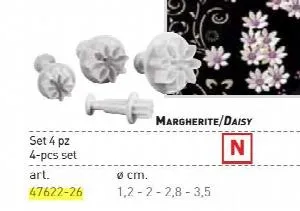 Набор куттеров Paderno для мастики 4 ШТ 1,2-3,5 СМ 47622-26 – купить в Москве по цене завода