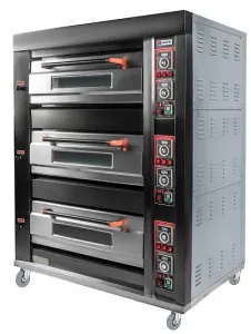 Печь подовая ярусная Miratek BK-36G (газовая) – купить в Москве по цене завода