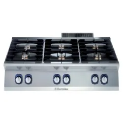 Купить плита газовая electrolux e7gcgl6c00 371004 6конф. 700 серия в Москве – цена завода, доставка до двери | RuOborudovanie.ru