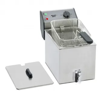 Фритюрница Roller Grill FD 80 R (1х8л) электр. 3,6кВт с1 краном для слива масла – купить в Москве по цене завода