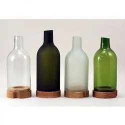 Купить подсвечник d8см h18,5см, плафон матовый, стекло/ясень, серия re (recycle), цвет бесцветный re-ch-13 в Москве – цена завода, доставка до двери | RuOborudovanie.ru