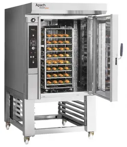 Печь Apach C46Cs Apta миниротационная газовая с подставкой с направляющими – купить в Москве по цене завода