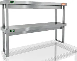 Полка тепловая Hicold TP2-13/3 двухярусная настольная (1300х300х800мм) – купить в Москве по цене завода
