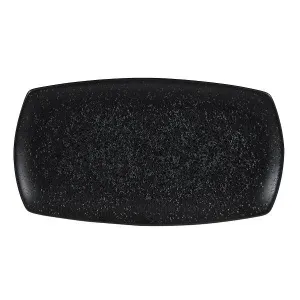 Блюдо прямоугольное узкое 35,5Х19СМ, без борта, Menu Shades, цвет Caldera Ash Black Zccanrpl1 – купить по цене завода