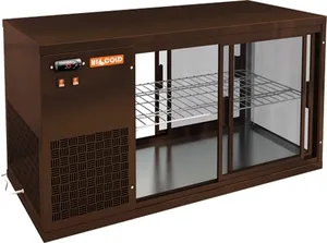 Витрина тепловая Hicold Vrl T 1300 L Brown – купить в Москве по цене завода