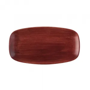 Блюдо прямоугольное Chefs 35,5Х18,9СМ, без борта, Stonecast Patina, цвет Rust Red Parexo141 – купить по цене завода
