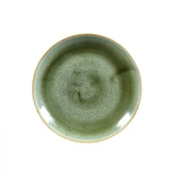 Купить тарелка мелкая 16,5см, без борта, stonecast, цвет samphire green ssgsevp61 – цена от завода, доставка до двери | RuOborudovanie.ru