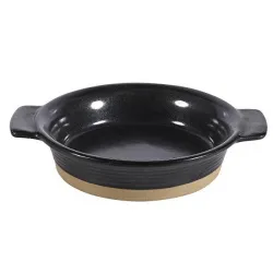 Купить блюдо глубокое d12см 0,17л, с ручками, керамика, igneous black zcbkigid1 – цена от завода, доставка до двери | RuOborudovanie.ru