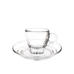 Блюдце D12См "Caffe", стекло 1P02472 – купить в Москве по цене завода