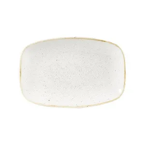 Блюдо прямоугольное Chefs 23,7Х15,7СМ, без борта, Stonecast, цвет Barley White Swhsobl21 – купить по цене завода