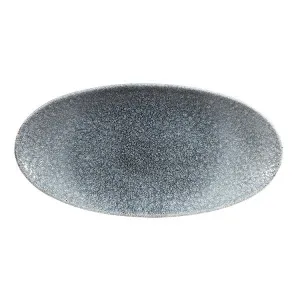 Блюдо овальное Chefs 29,9Х15СМ, без борта, цвет Raku Topaz Blue, Studio Prints Rktbov301 – купить по цене завода