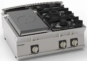 Плита комбинированная 740 серии Tecnoinox Pcpg8G7 713006 газ – купить в Москве по цене завода