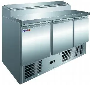 Стол холодильный Cooleq PS300 нерж. для пиццы на 400л (+2...+8) 3дв. – купить в Москве по цене завода