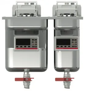 Фритюрница Fri Fri Vision Built-in522(MB52255) с 2 ванной 2x12.5-14.5л электрическая встраиваемая – купить в Москве по цене завода