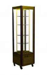 Купить витрина кондитерская полюс d4 vm 400-1 (r400c carboma люкс коричнево-золотой, 0109-0102) – цена от завода, доставка до двери | RuOborudovanie.ru